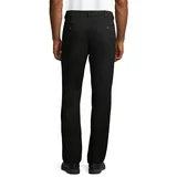 George Men's Pleated Regular Fit Classic Khaki Pants BLACK 38 X 30