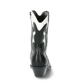 No Boundaries Women's Short Western Boot size 9 black/white