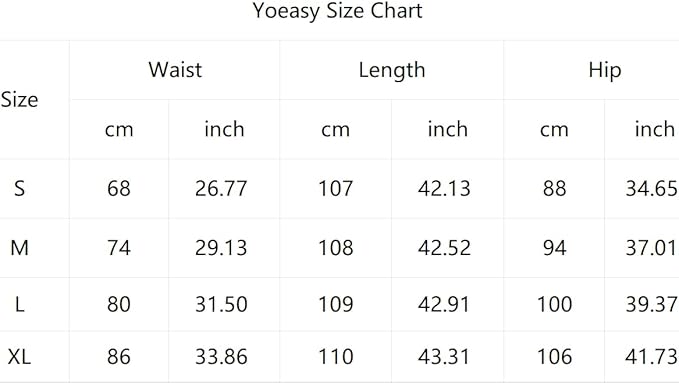 yoeasy Women's Flare Bell Bottom High Waist Jeans Vintage Stretch Bootcut Denim Trouser with Pocket LARGE