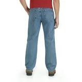 Wrangler Rustler Men's and Big Men's Regular Fit Jeans STONEWASH 44 X 30