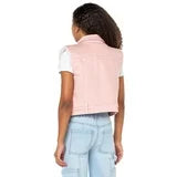 Celebrity Pink Girls Boyfriend Sherpa Vest, Size XS