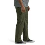 Lee® Big Men's Extreme Motion Straight Fit Twill Cargo Pant with Flex Waistband 32 X 30