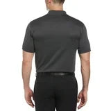 Ben Hogan Men's and Big Men's Ventilated Performance Polo Shirt, Sizes S Asphalt Gray