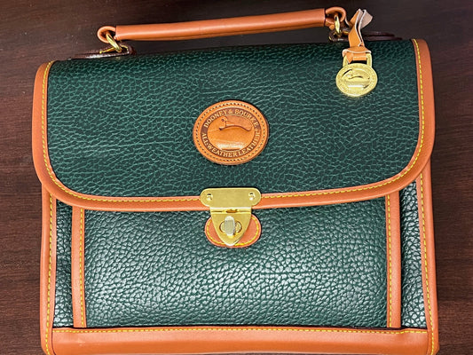 dooney and bourke all weather leather satchel