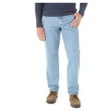 Wrangler Rustler Men's and Big Men's Relaxed Fit Jeans LIGHT STONEWASH 32 X 30