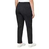 Mondetta Women's Textured Pintuck Straight Leg Pant (Black, Small)