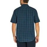 Orvis Men's Short Sleeve Shirts Casual - Woven Shirt with Chest Pockets - Blue - SMALL