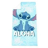 Disney Aloha Beach Bath Stitch 100% Polyester, Blue